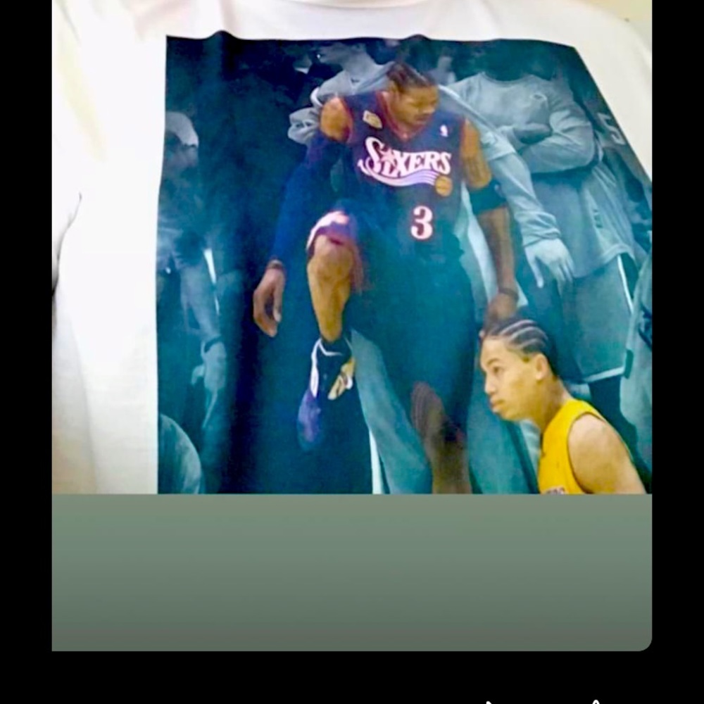 Allen Iverson step over Tees